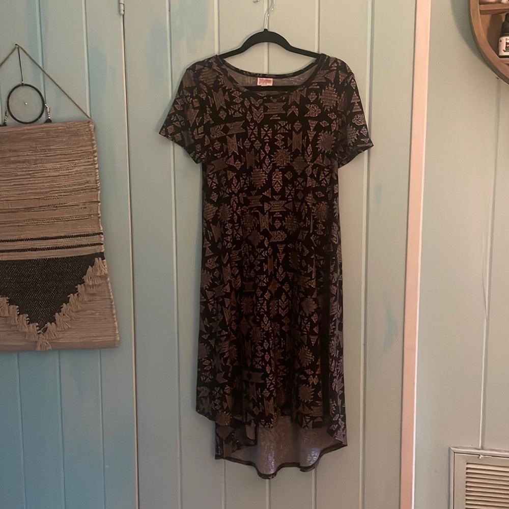 LulaRoe geometric print dress XS